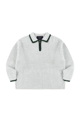 LOW GAUGE POLO KNIT