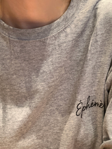 Rear Mer Lettering Short Sleeve T-shirt / 3 colors