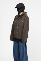 Meto Washing Hooded Jacket