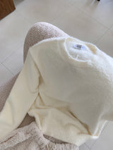 [UNISEX] Cloudy Season Overfit Angora Crewneck Long Sleeve Knit (7 colors)