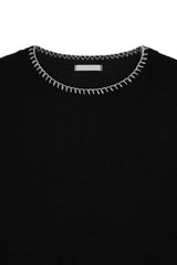 Ruff stitch knitwear