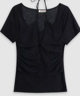layered halter - t