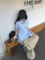 コットン ビッグ カーゴパンツ