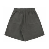 CORDUROY LOGO HALF PANTS MILD GRAY