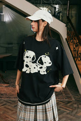 ファジードッグエンブロイダリーTシャツ