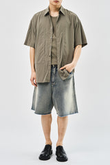Milky Bermuda Denim Shorts