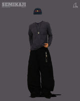 MR Slub Button Henley Long Sleeve T