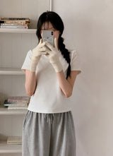 Basic Winter Mink Warm T-shirt (5color)