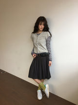 Copenhagen striped cardigan (2color)