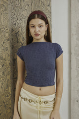BACKLESS TEE