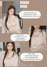 Beige kt Silk Pajama Set