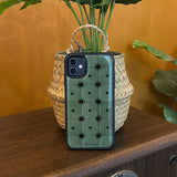 Vintage Green Phone case (epoxy bumper)