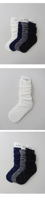 DOT STOCKING SOCKS (4COLORS!)