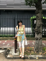 Dear. Antique Satin Lace Slip Mini Dress