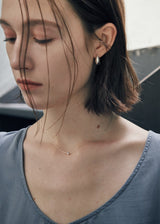 [925 silver] Deux.silver.150 / プーピアス (シルバー)