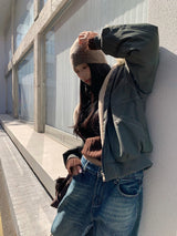 Grand Fur Hoodie Zip-Up Parka Jacket