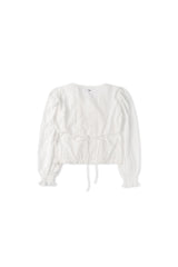 Mont lace blouse_ivory