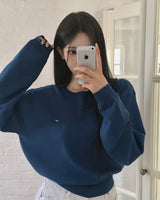 [MADE/夏ver.] Fluffy Basic Round Knitwear