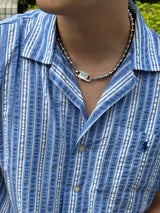 Silver Beads Buckle