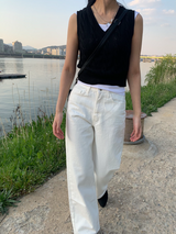 cotton long wide pt