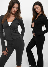 [B-BASIC] Athleisure High-Neck Zip-Up (UPF 50+) (2SIZE)