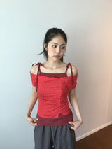 Sailor Dot Off T-Shirt (3color)
