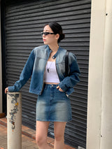 [MADE] Dune Y2K Racing Denim Jacket