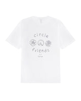 Circle Friends T-Shirt - White(UNISEX)