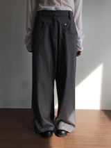 ローリベットストライプパンツ (3color)