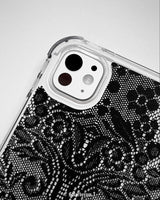ブラック ヴェール レース iPadケース 12.9〜13インチ