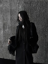 handmade long vest coat