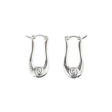 E.009/SHELL DROP EARRING
