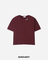 Weather Crop Waffle Short Sleeve Tee