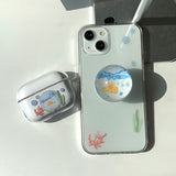 フレンズインザシーフォーンケーススマホグリップセット