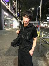 Multi-Pocket Hood Vest
