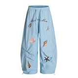 Pearly Lou Embroidered Wide Pants 231776631