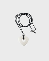 [HEART] Loppy necklace (Ivory)