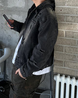 EV Dekki Hood Denim  jacket (2C)
