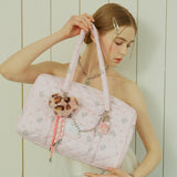 Coco Quilting Tote Shoulder Bag _ Pink