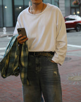 BSTUDIOS_30's LOOSE NECK TEE