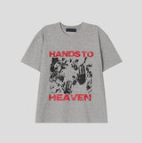 ヘブン グラフィック レタリング ショートスリーブ Tシャツ