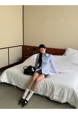 スカイレースボウ長袖シャツ