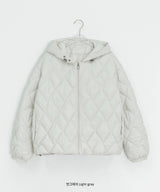 Kotanna Quilted Hooded Padded Jumper