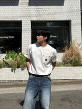 バーニングパッチウォーク半袖Tシャツ