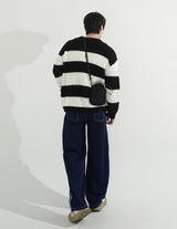 [BELT SET] ロープラインデニムパンツ