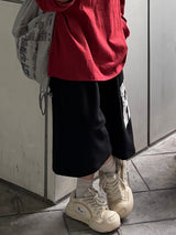 rdz sweat bermuda pants