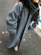 Leon wool long coat 