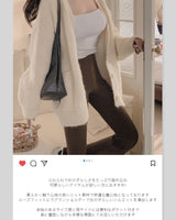 ウールVネックカーディガン