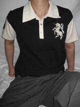 Color-Block Big Pony Standard Polo T-Shirt (3c)