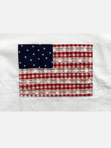 アメリカフラワーパッチ半袖Tシャツ (3c)